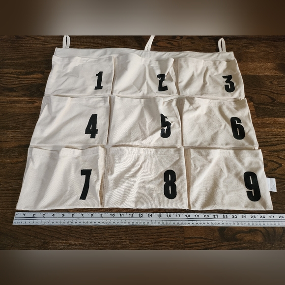 hanging storage from Crate and Barrel 100% cotton canvas - Picture 4 of 7